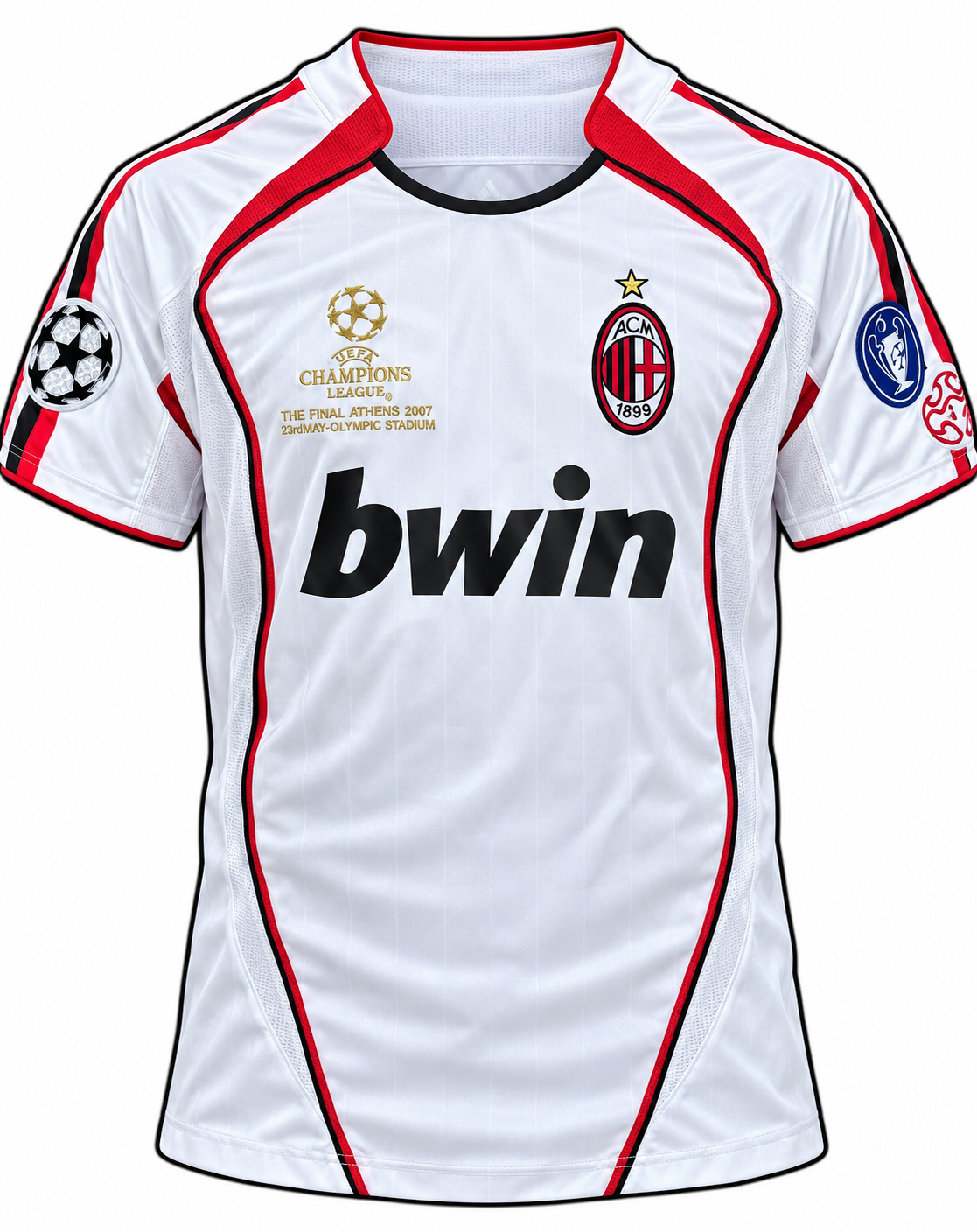 Camiseta Ac Milan Retro Champions League 2007