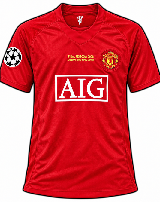 Camiseta Manchester Untd Retro 2007/2008
