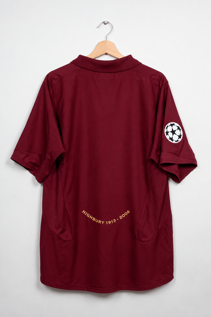 Camiseta Arsenal Fc Retro 2005/2006