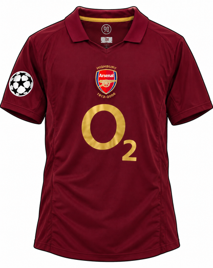 Camiseta Arsenal Fc Retro 2005/2006