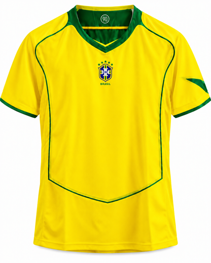 Camiseta Brasil Retro 2004
