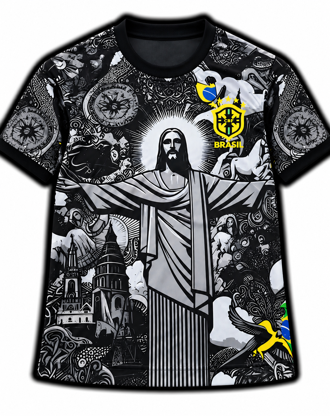 Camiseta Brasil Edición Cristo Redentor
